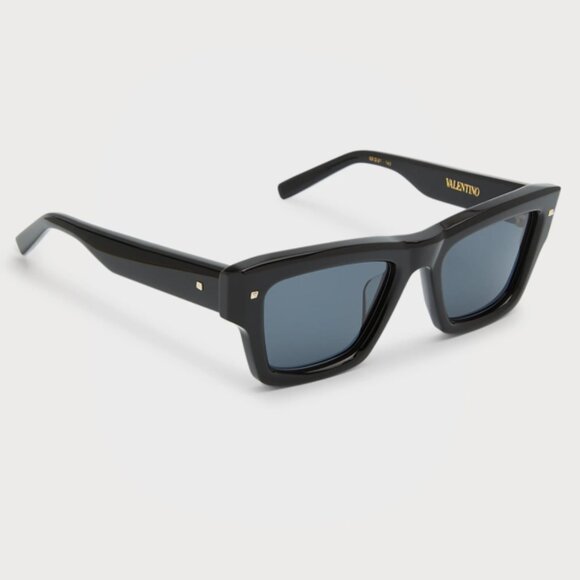 NEW VALENTINO XXII Square Acetate & Titanium Sunglasses VALENTINO VLS-106A